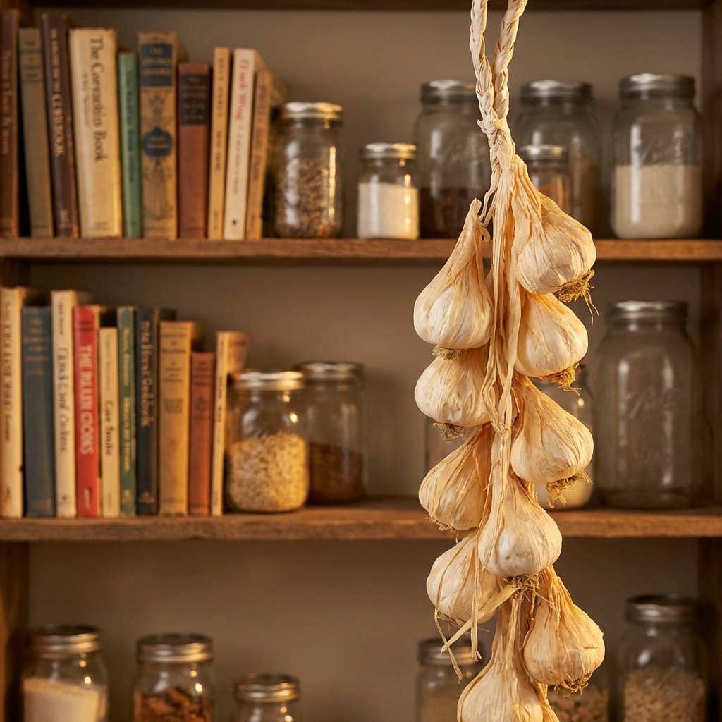 Faux Garlic Braid Hanging Décor – Flora Bunda