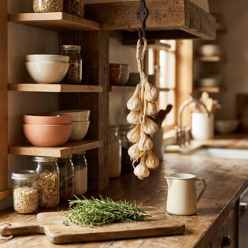 Faux Garlic Braid Hanging Décor – Flora Bunda