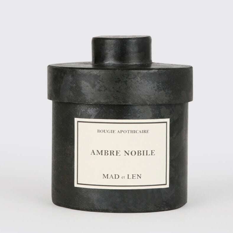 Apothecary Candles Black Wax