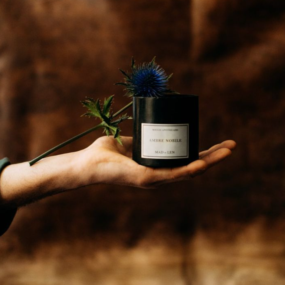 Apothecary Candles Black Wax