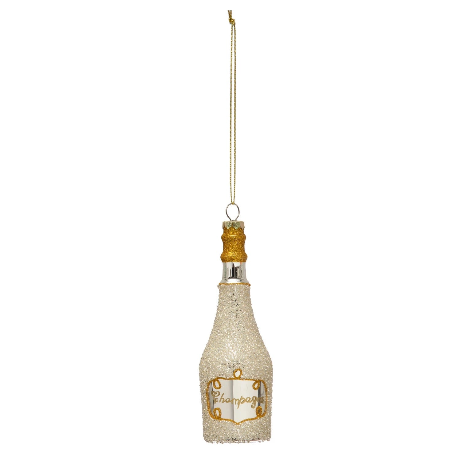 Champagne Bottle Ornament