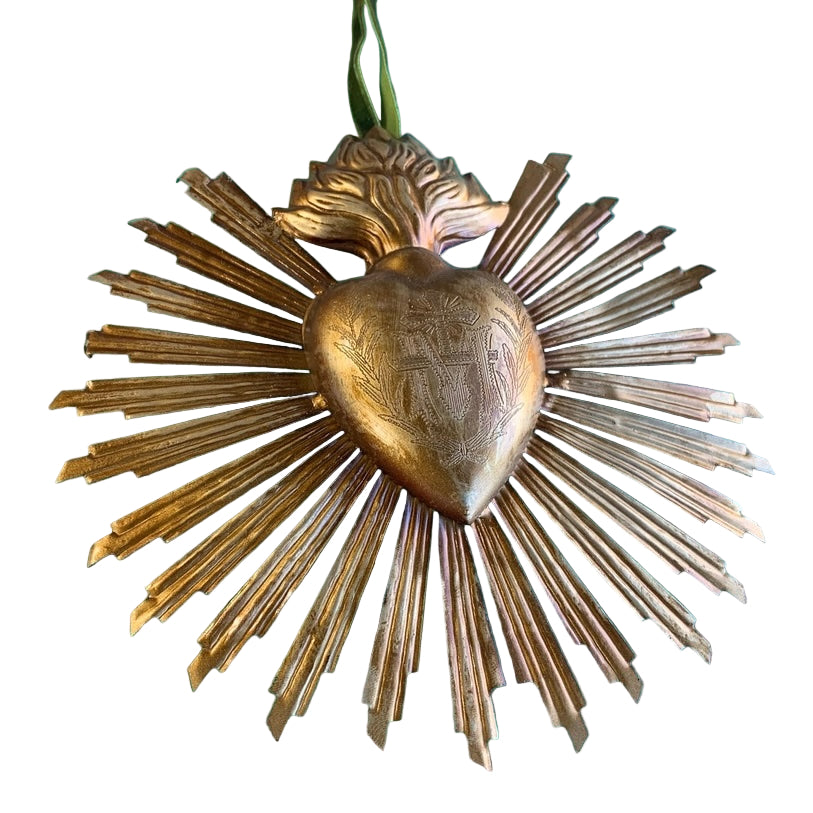 Ex-Voto Sacred Heart Sun Rays
