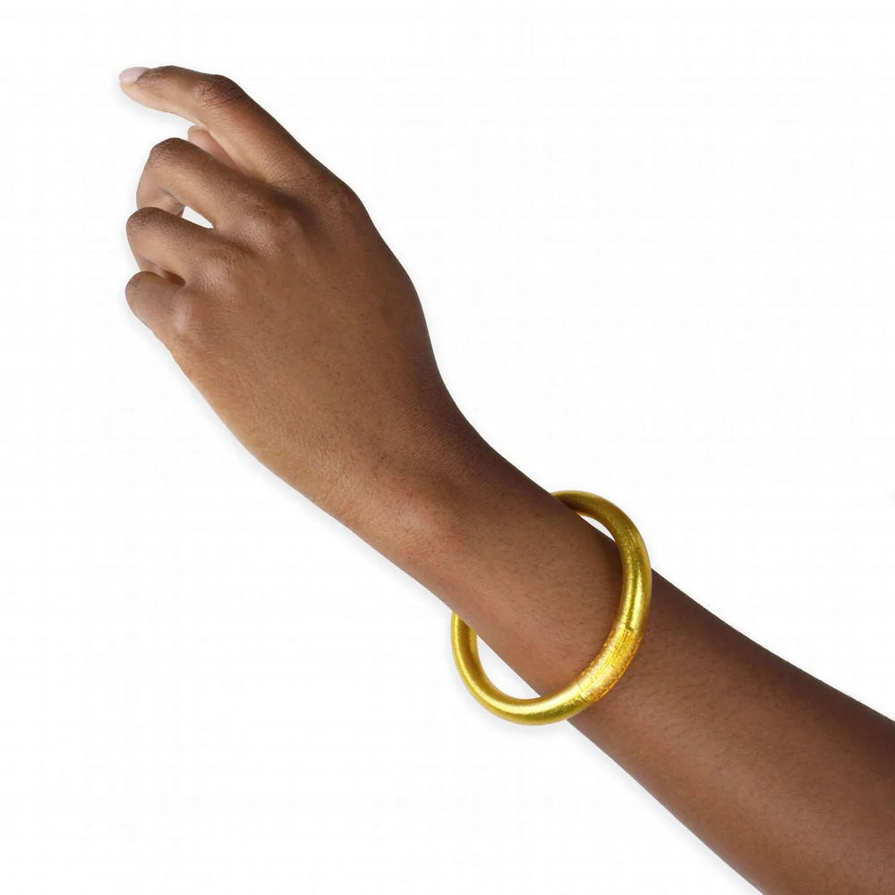 Giant Mantra Bracelet Gold
