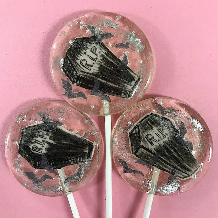 Halloween Fondant Lollipops