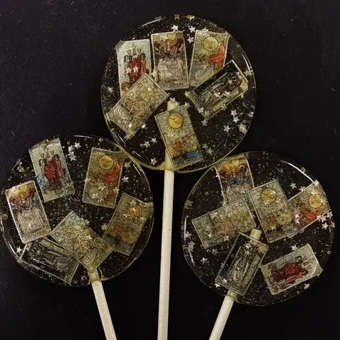 Halloween Fondant Lollipops