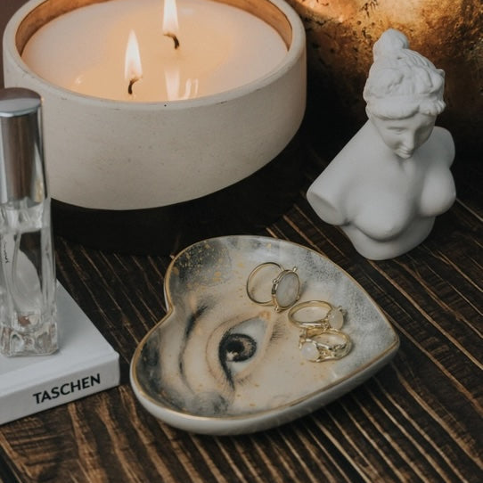 Heart Shaped Trinket Dishes