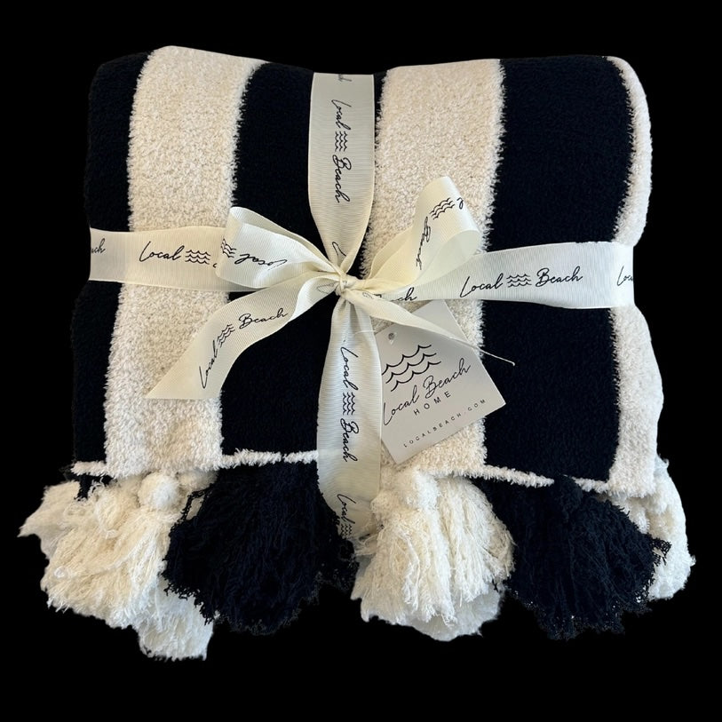 Luxe Home Blanket with Tassels