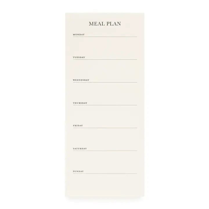 Meal Plan Magnetic Pad