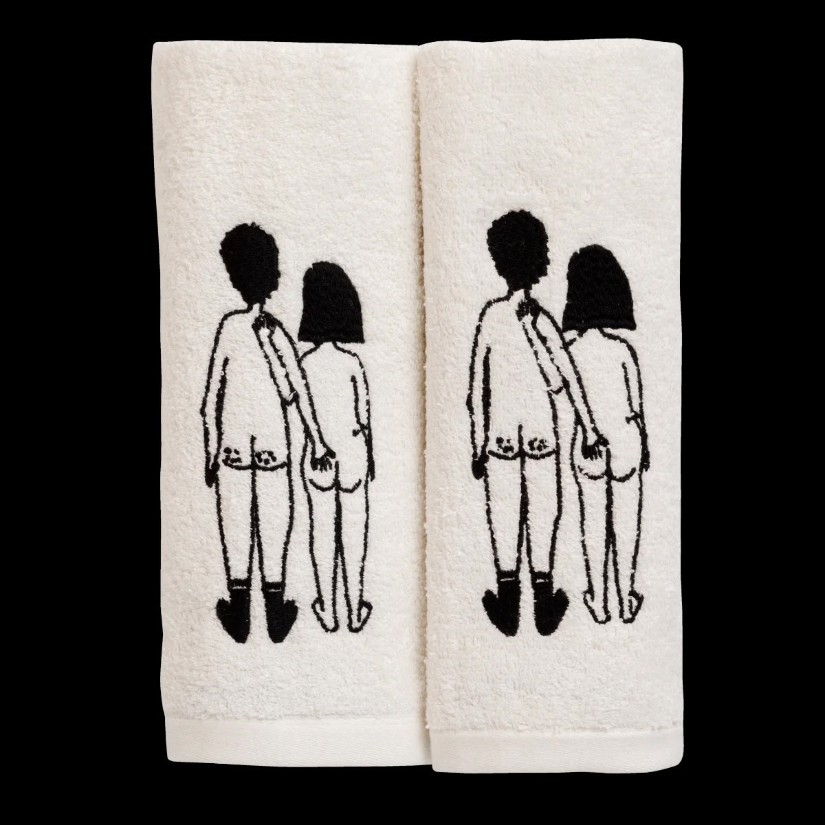 Naked People Guest Towels (Set of 2)