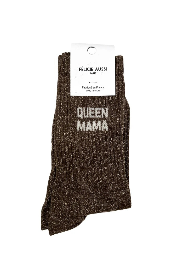 Message Glitter Socks