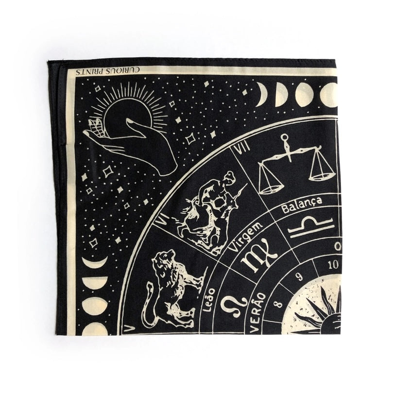 Silk Scarf Zodiac