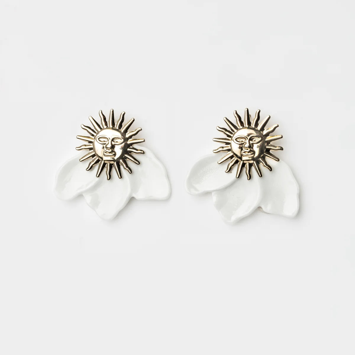 Sun & Petal Studs