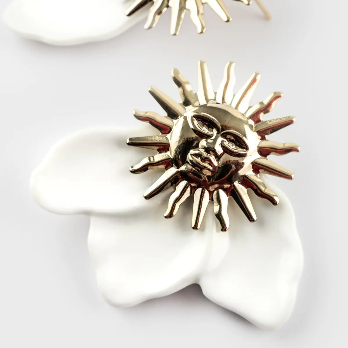 Sun & Petal Studs