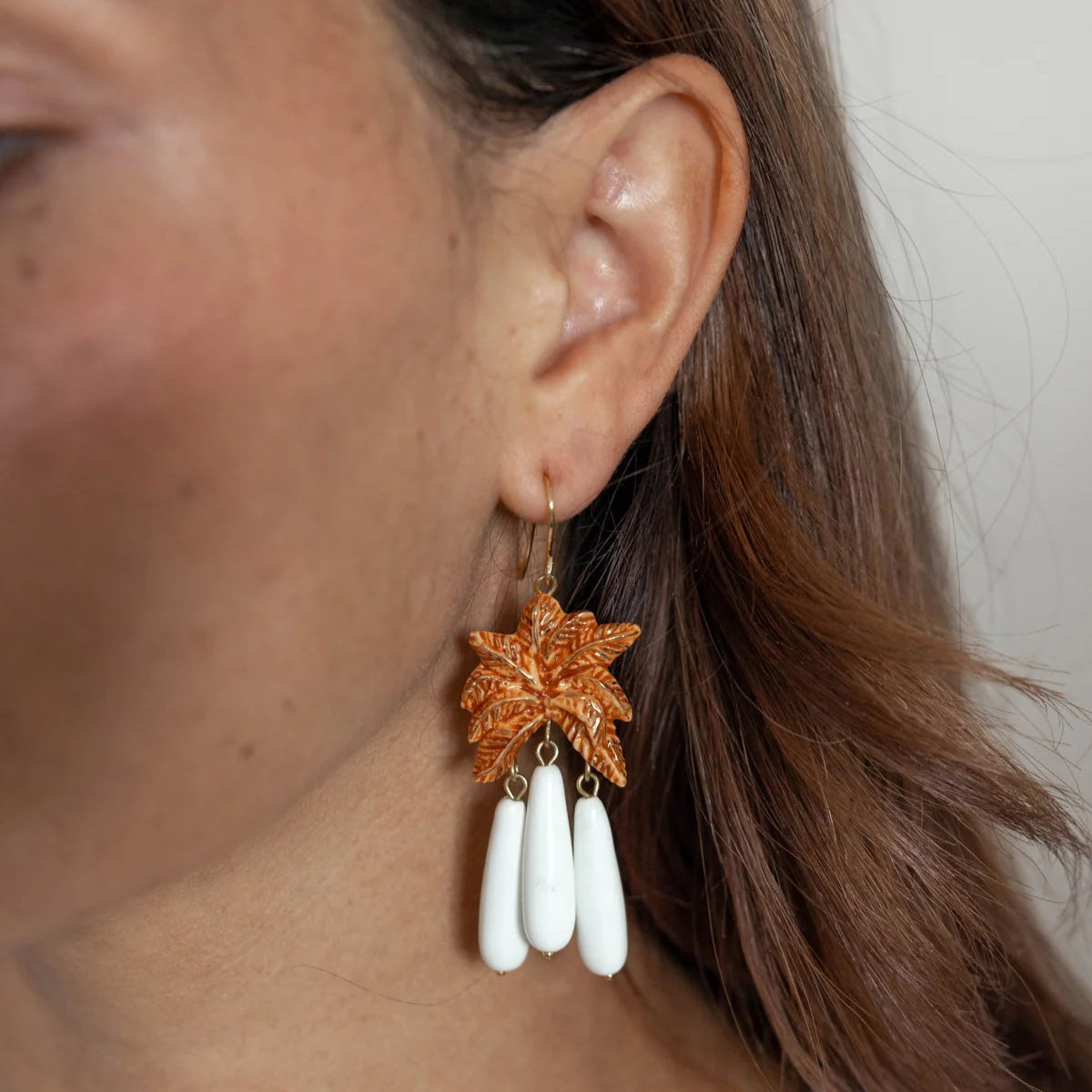 Terracota Plams Earrings