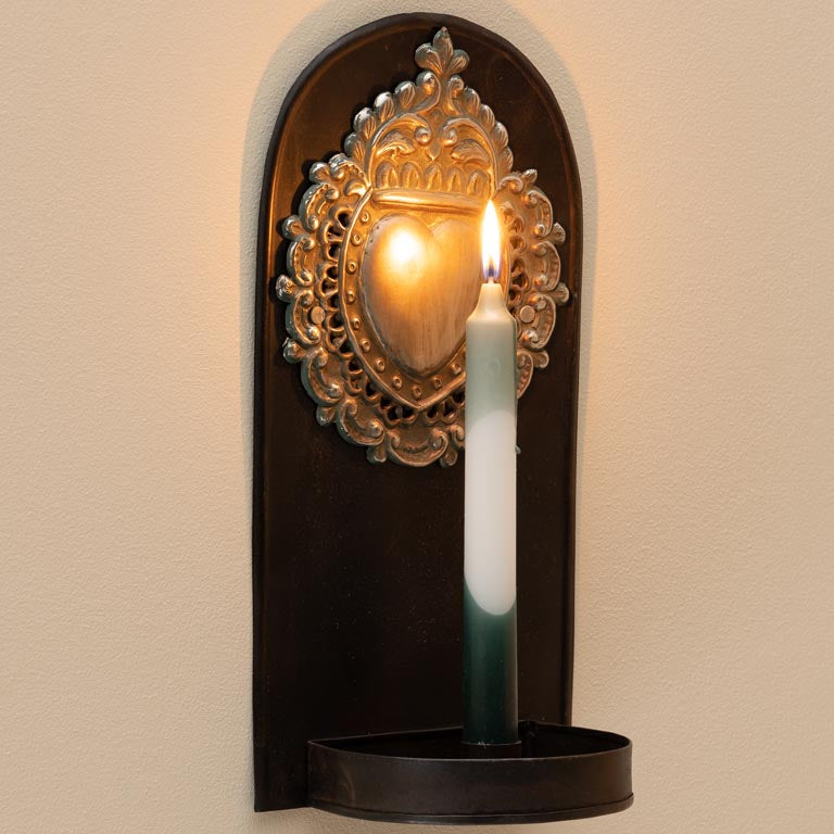 Wall Candlestick with Ex-Voto