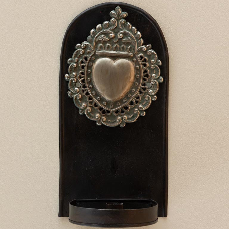 Wall Candlestick with Ex-Voto