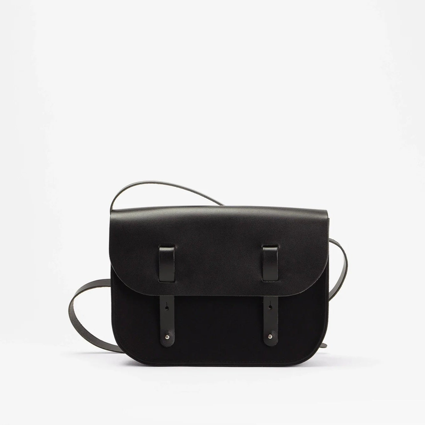 Canvas and Leather Satchel