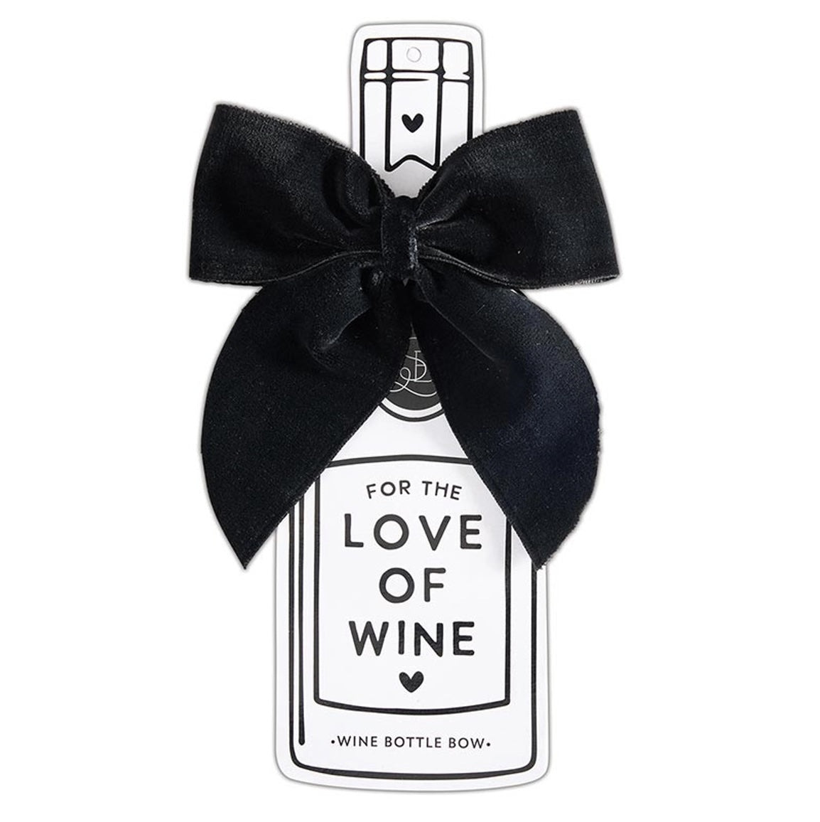 Velvet Bottle Bow