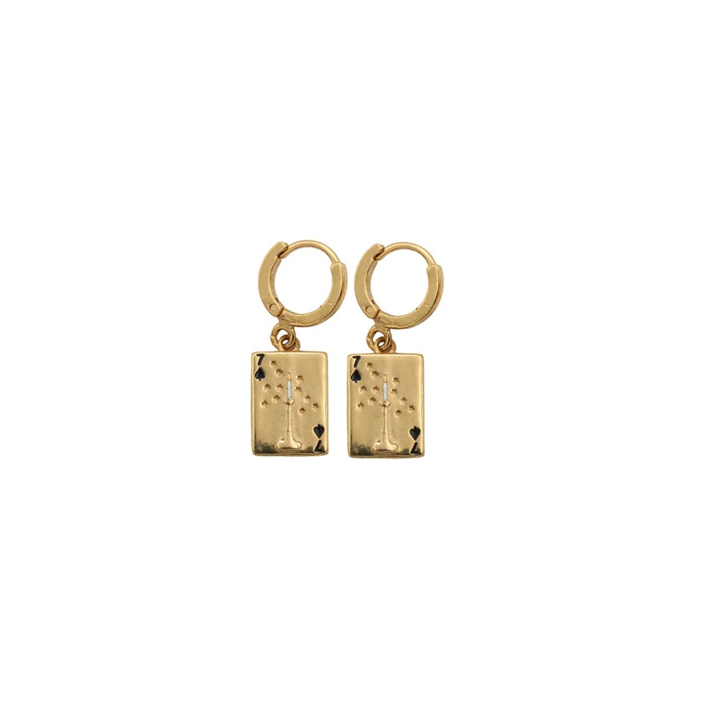 Sacha Mini Card Earrings
