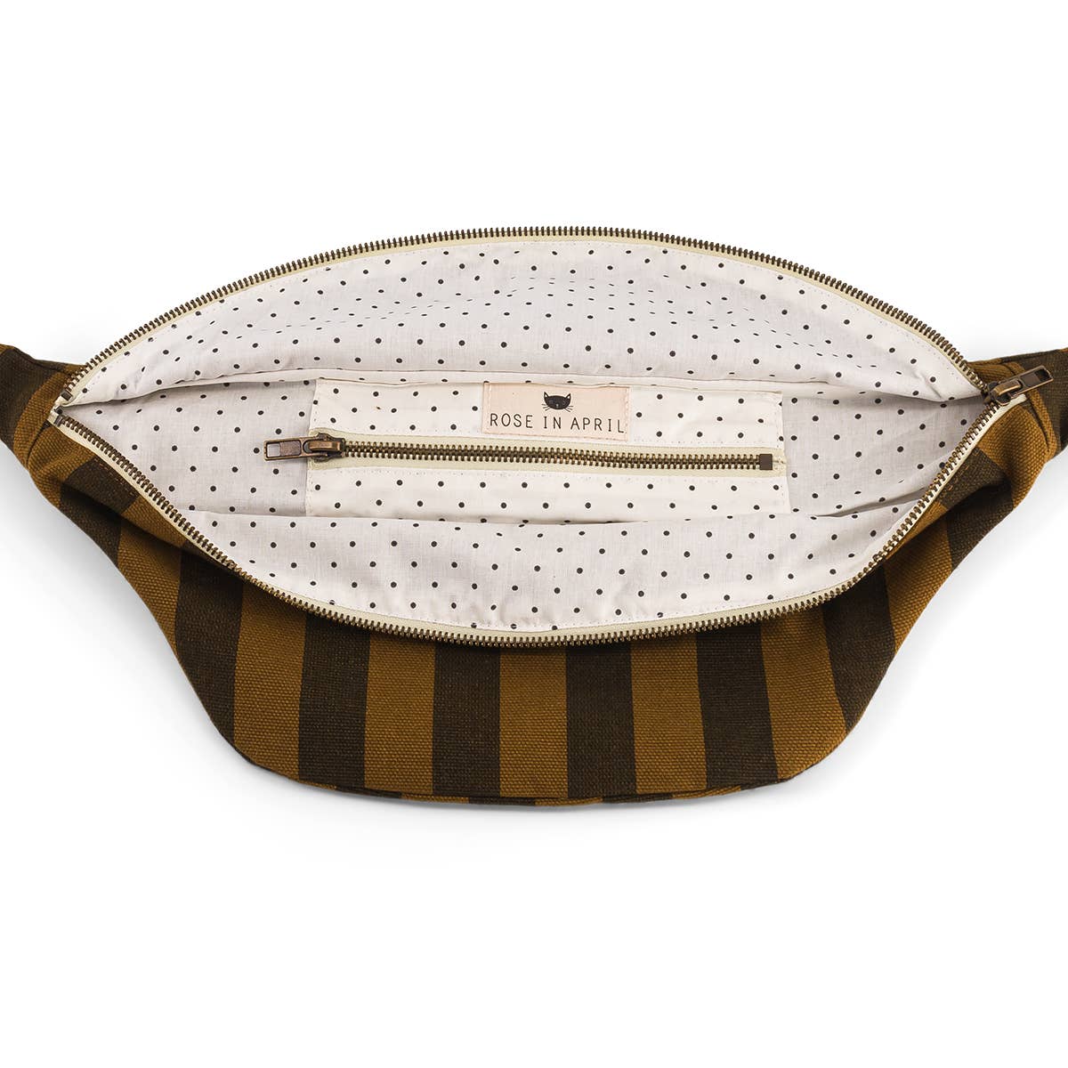 Bum Bag Cumin – Stripes – Rose in April