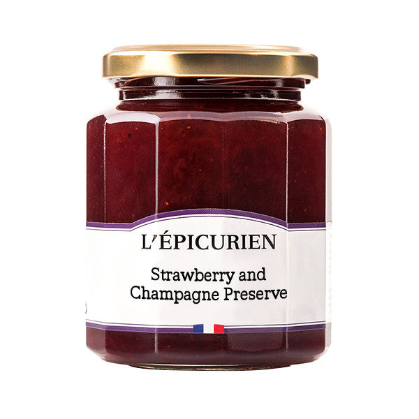 Champagne & Strawberry Jam by L'Epicurien