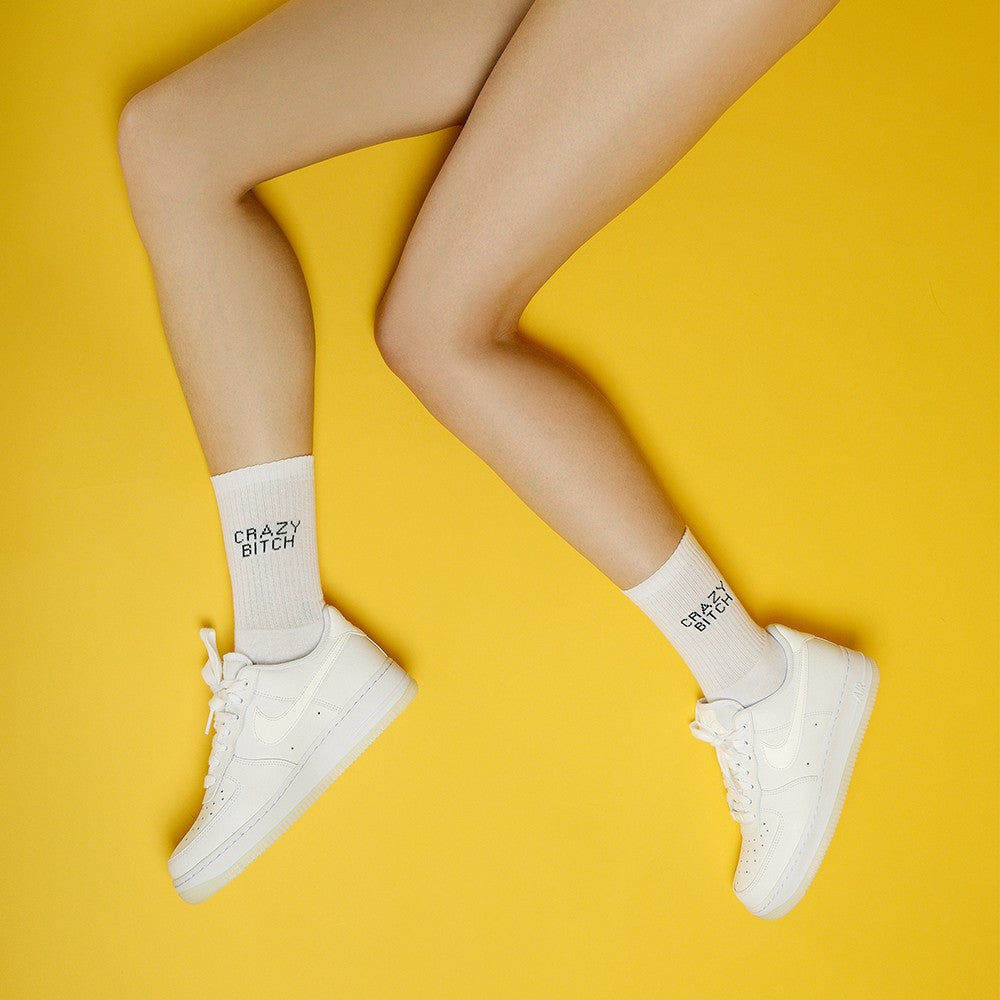 Message Crew Socks Small