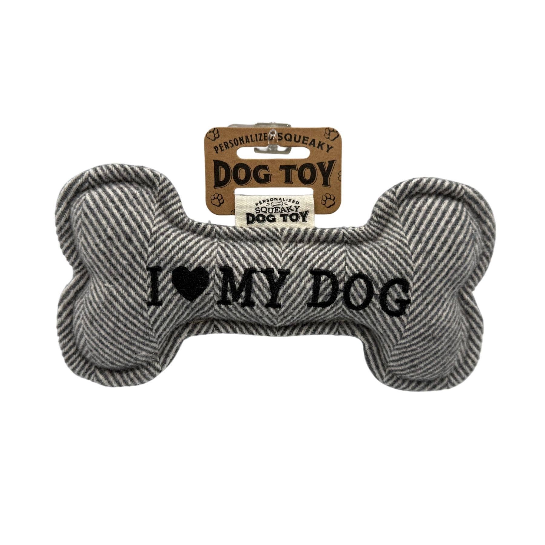 Dog Squeaky Toy – I Heart My Dog – The H&H Group