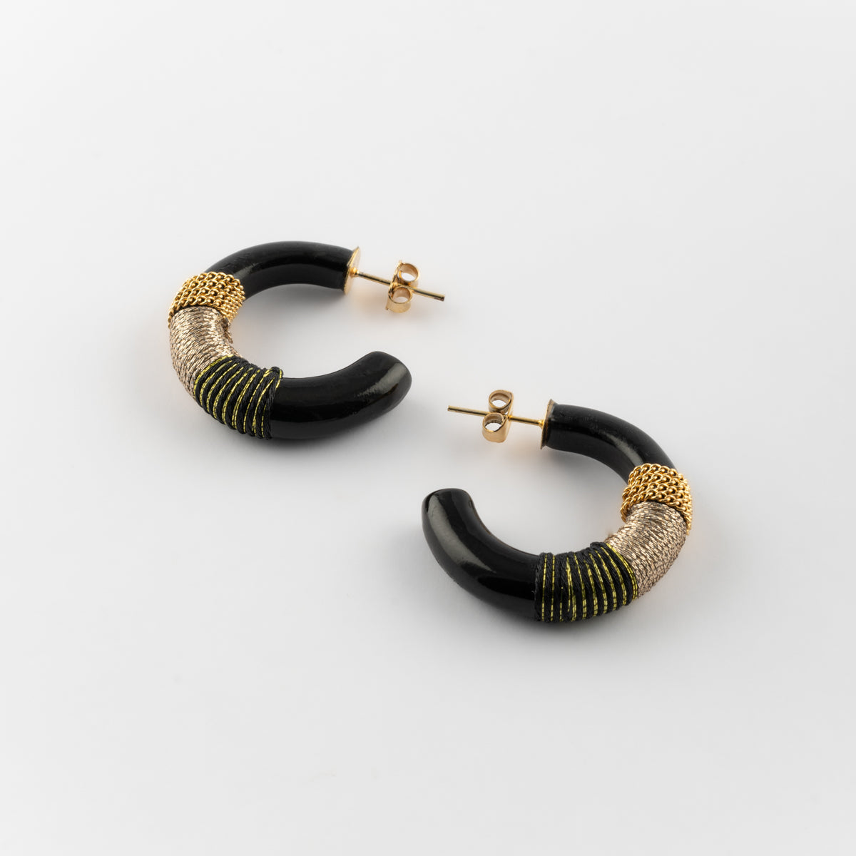 Ethnic Black Earrings – Nach Bijoux