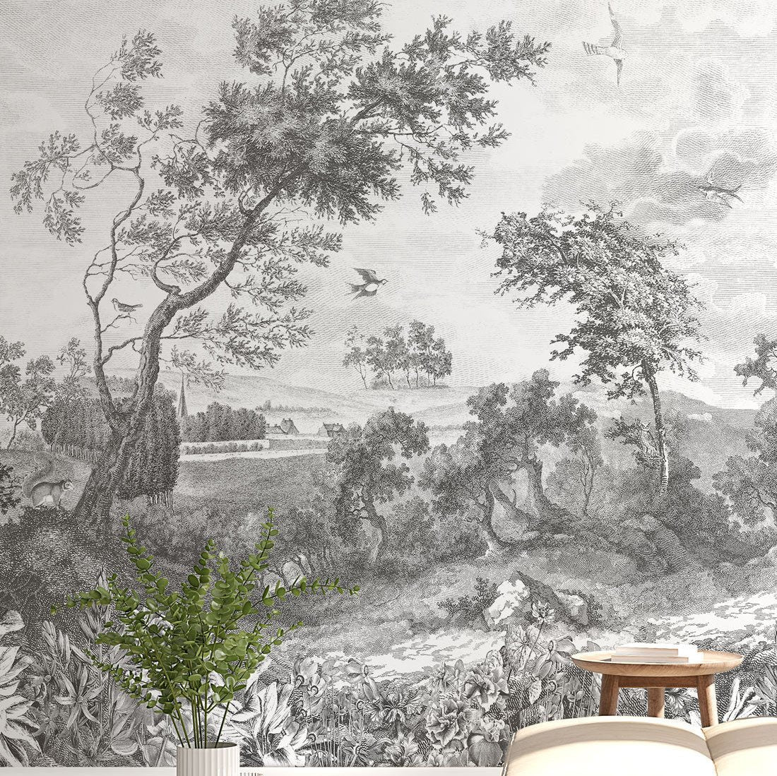 Fontainebleau Wall Paper