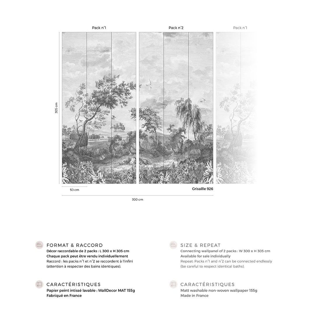 Fontainebleau Wall Paper