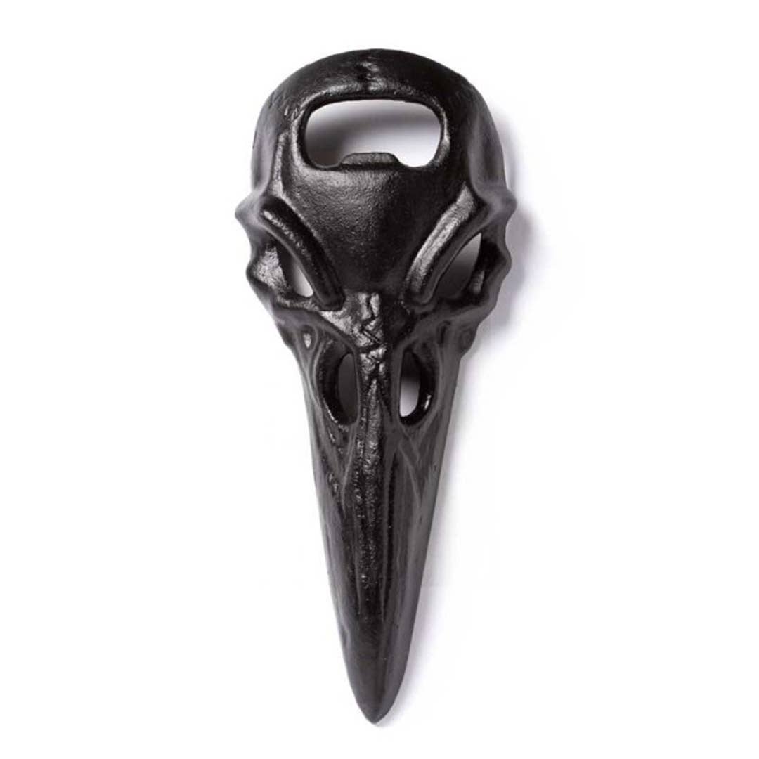 Raven Skull Cast Iron Bottle Opener – Pacific Trading