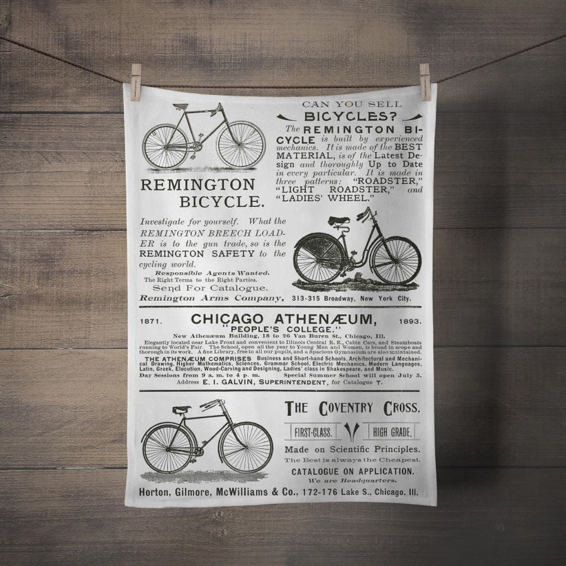 Screen Printed Tea Towel