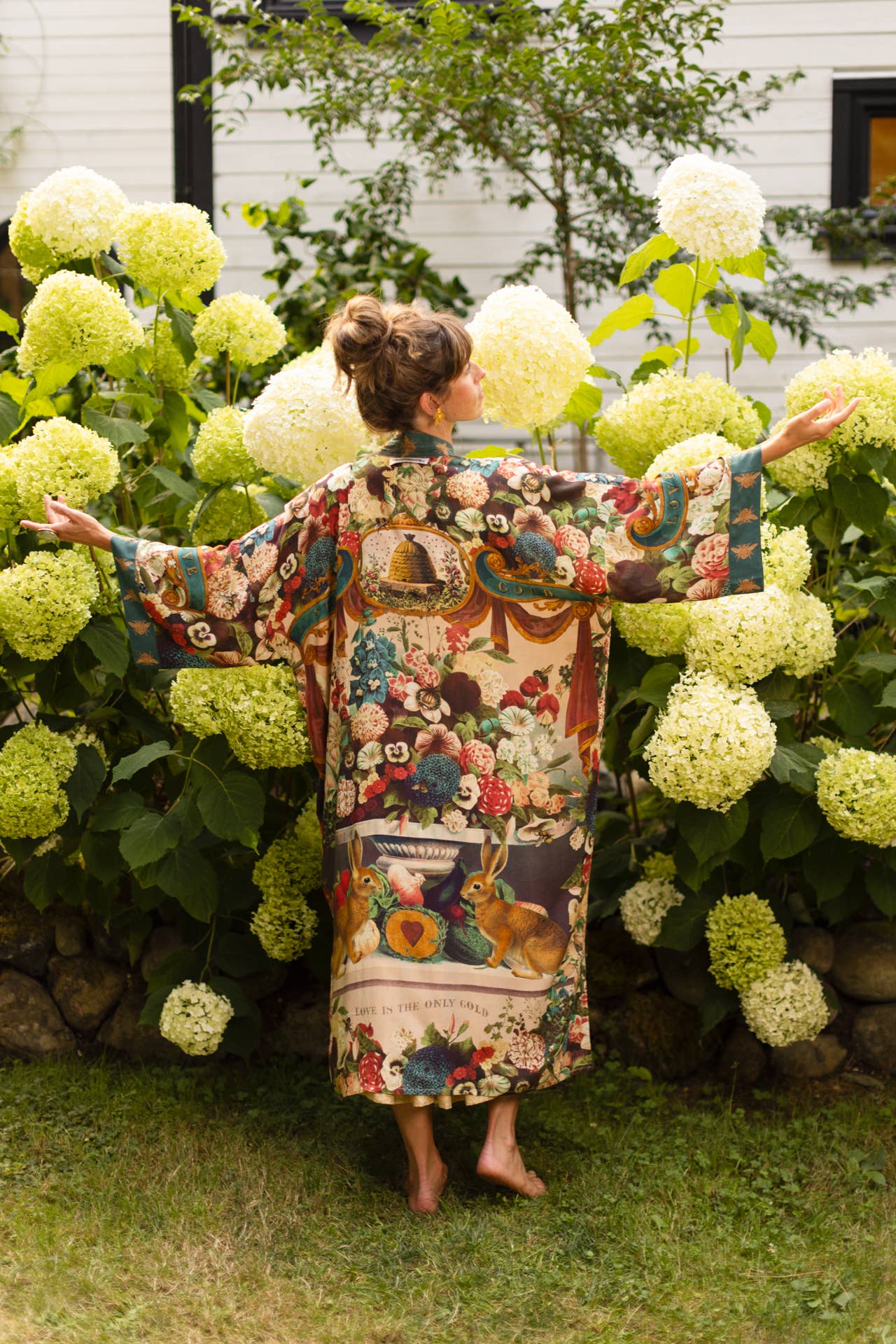 Stay Gold Kimono Robe – Market of Stars
