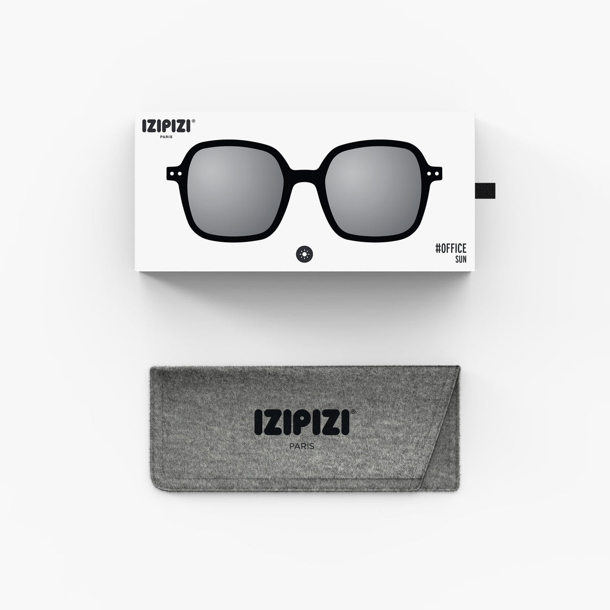 IZIPIZI SUN OFFICE sunglasses in Black, detail