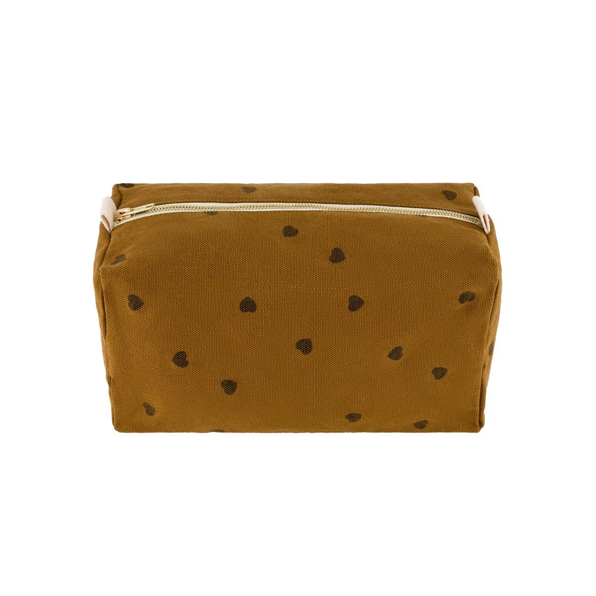 Vic Toiletry Bag Cumin – Hearts – Rose in April