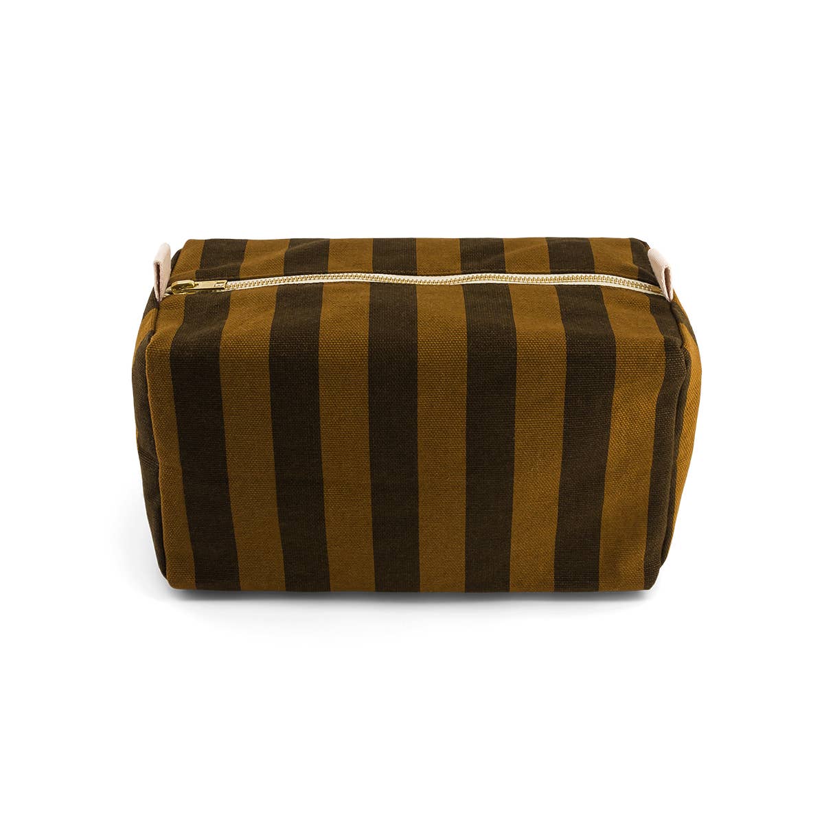 Vic Toiletry Bag Cumin – Stripes – Rose in April
