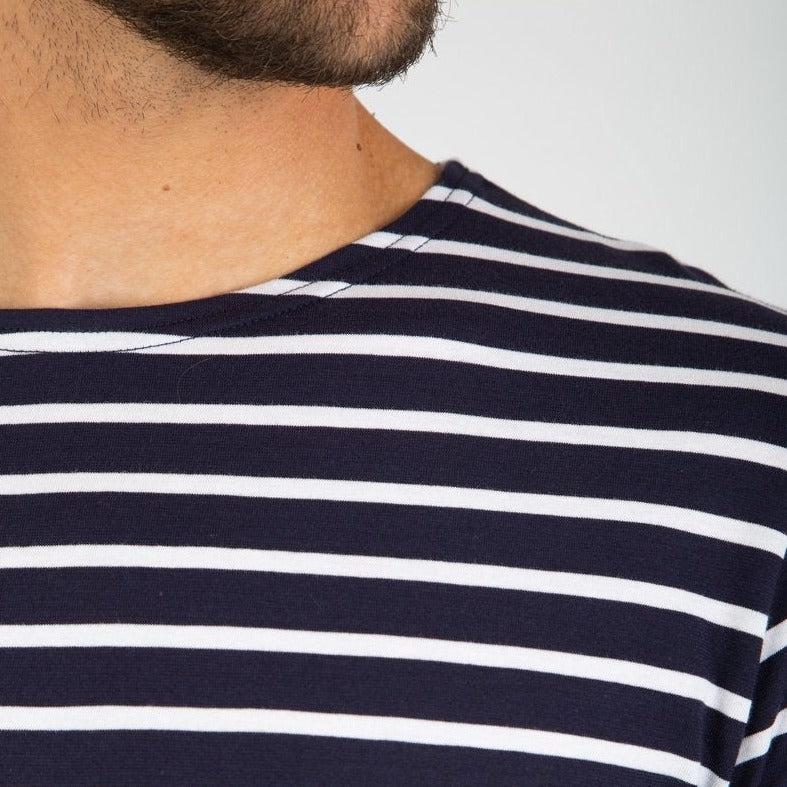 Navy Plozevet Sailor Shirt