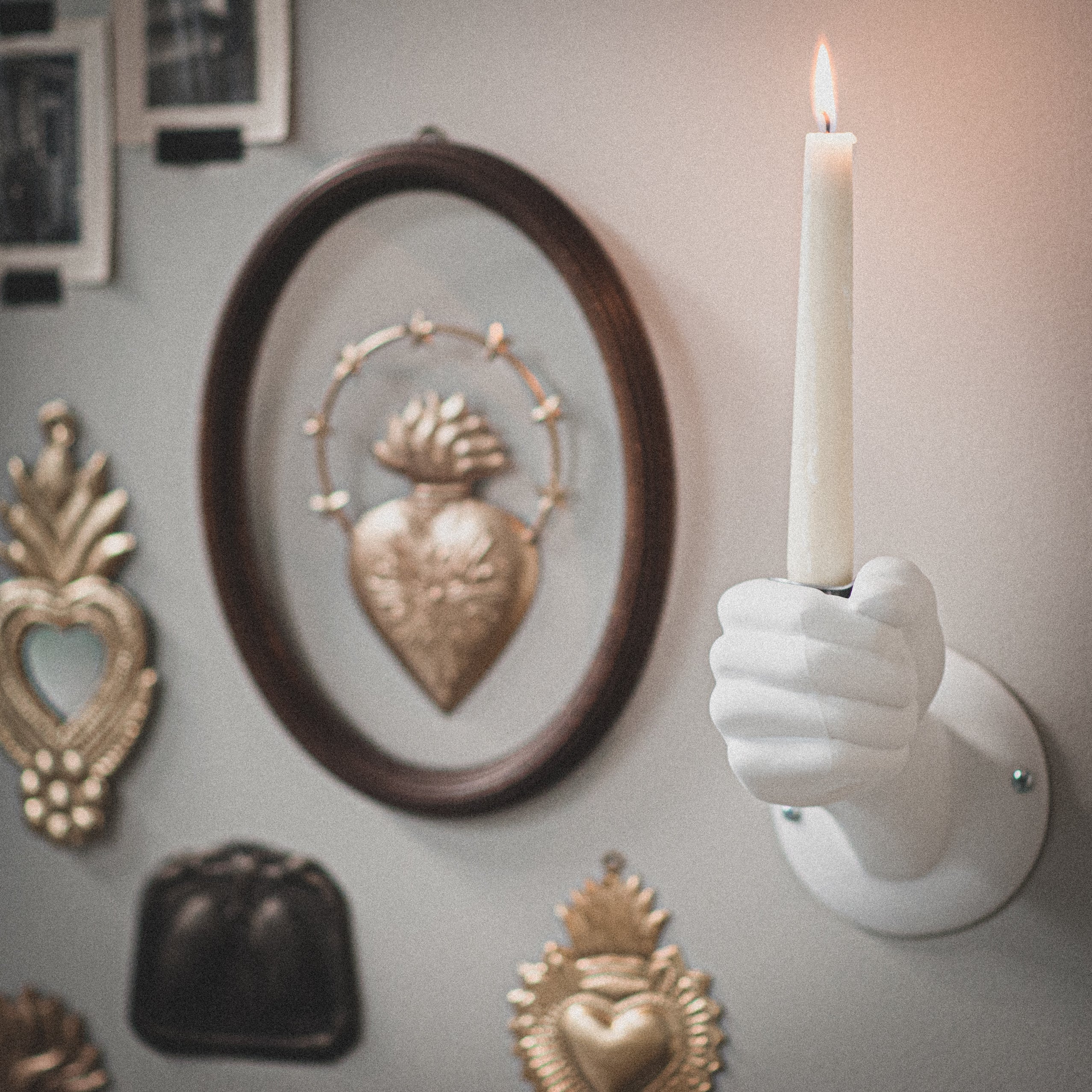 Cocteau Mural Candle Holder