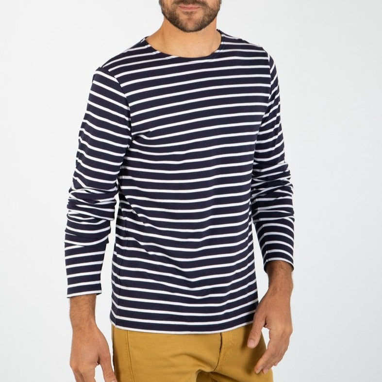 Navy Plozevet Sailor Shirt
