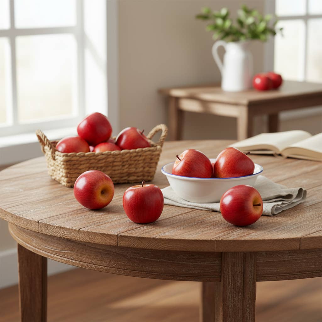 Bagged Faux Red Apples – Flora Bunda