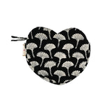 Block Printed Heart Pouches
