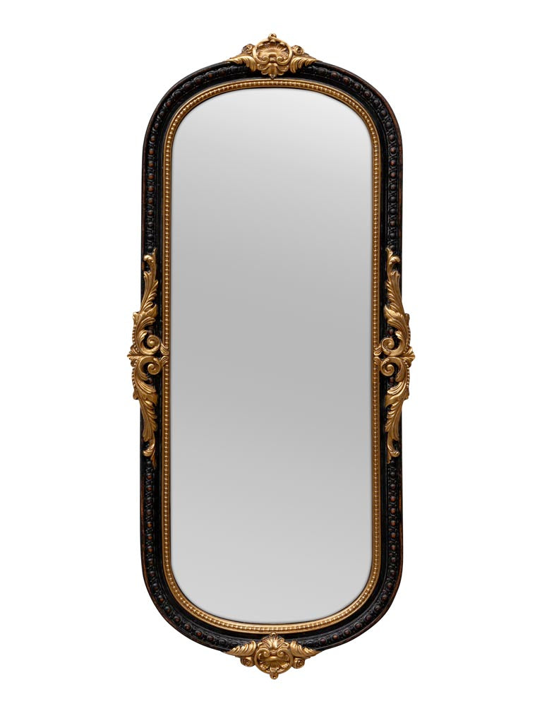 Classica Black and Gold Mirror