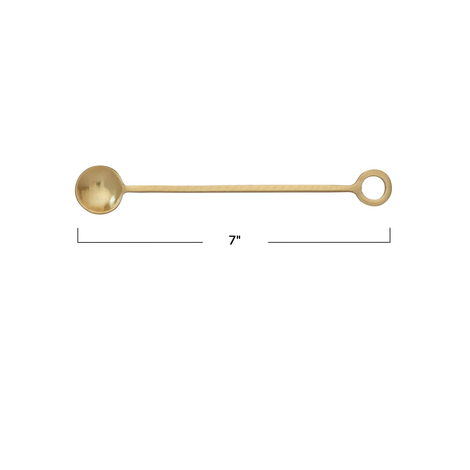 Hammered Cocktail Spoon