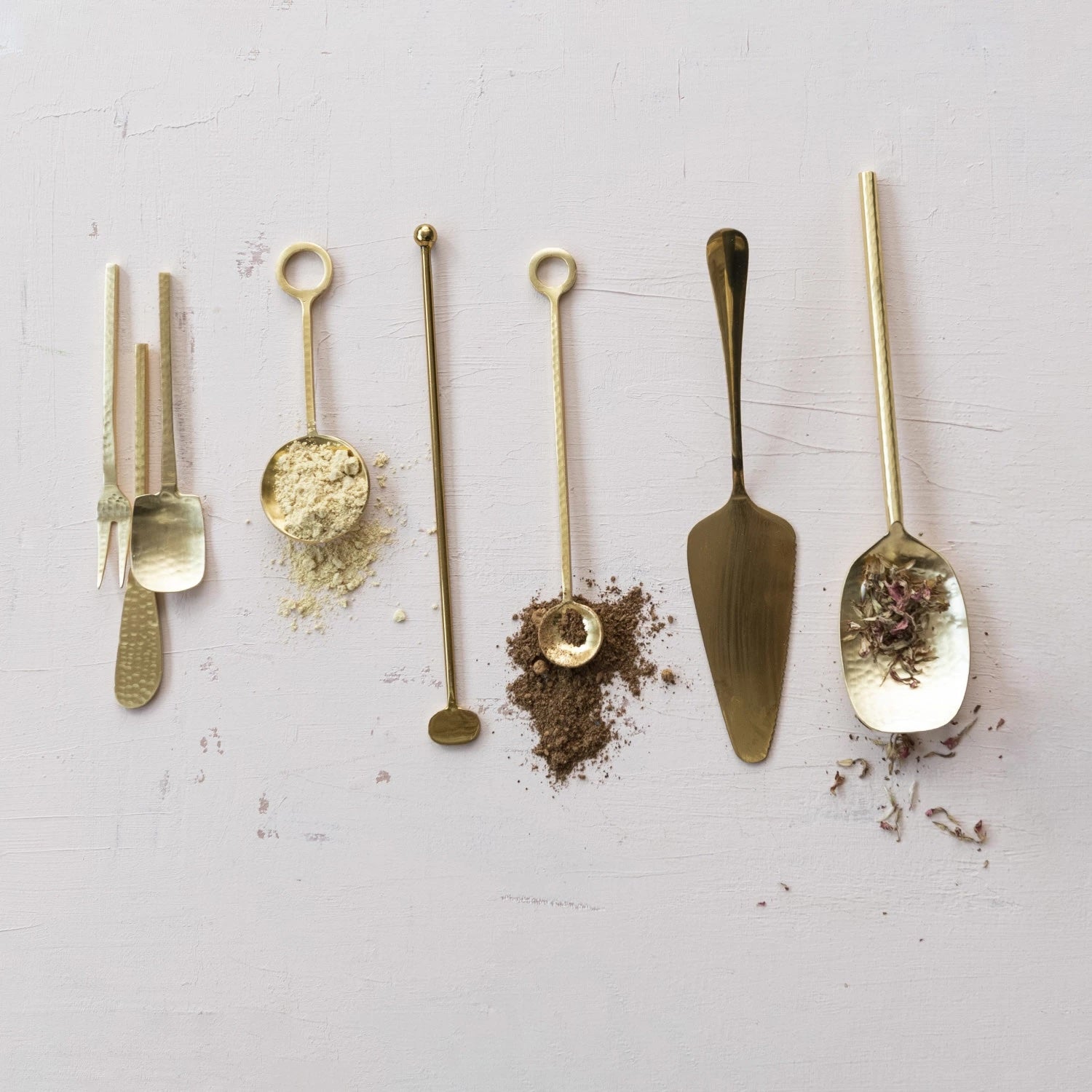 Hammered Cocktail Spoon