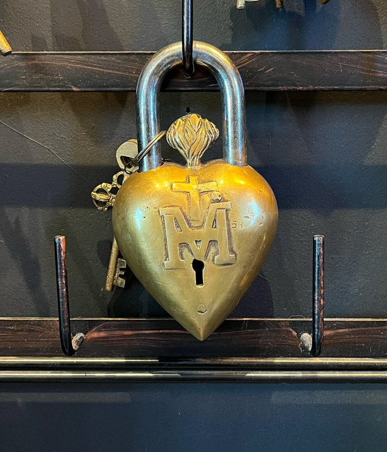 Flame Padlock