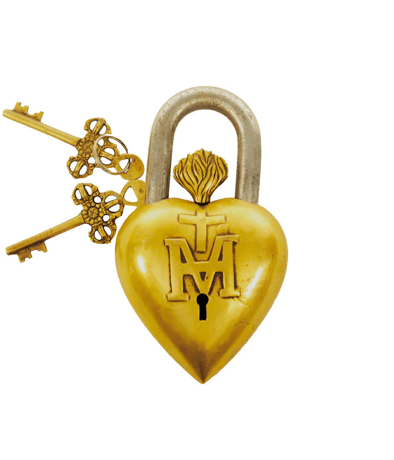 Flame Padlock