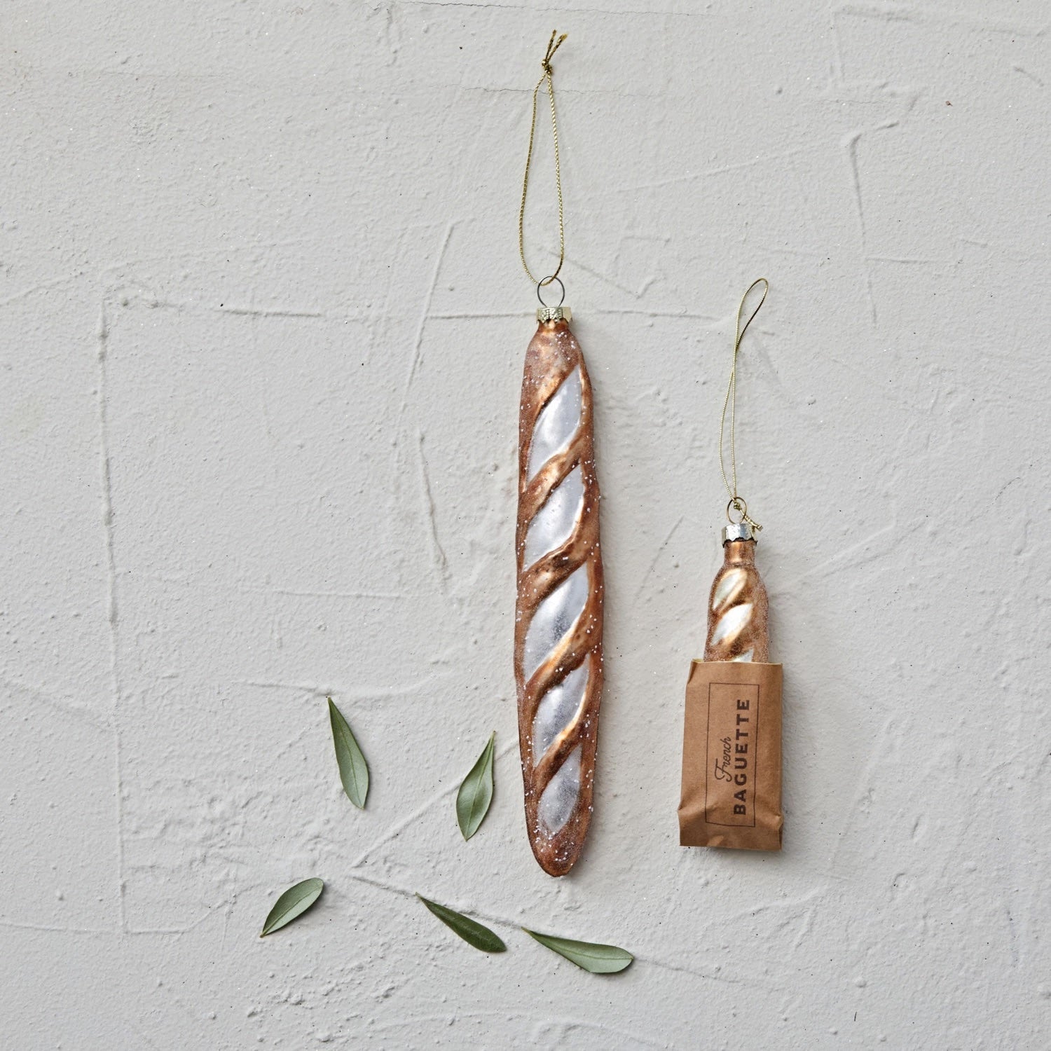 Baguette in Bag Ornament