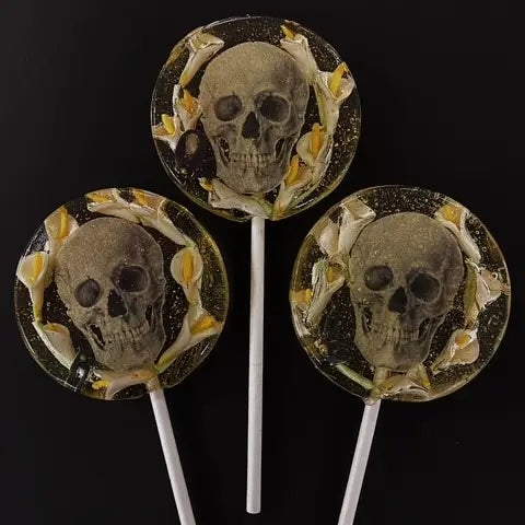 Halloween Fondant Lollipops