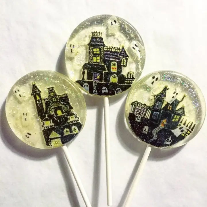 Halloween Fondant Lollipops