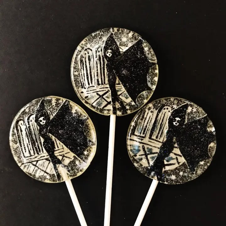 Halloween Fondant Lollipops